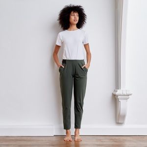 Aday Turn It Up Pant in Moss, size Small